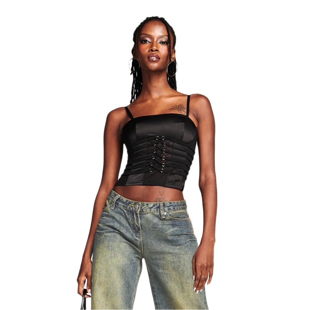 I.AM.GIA Angelica Corset in Black #iamgia